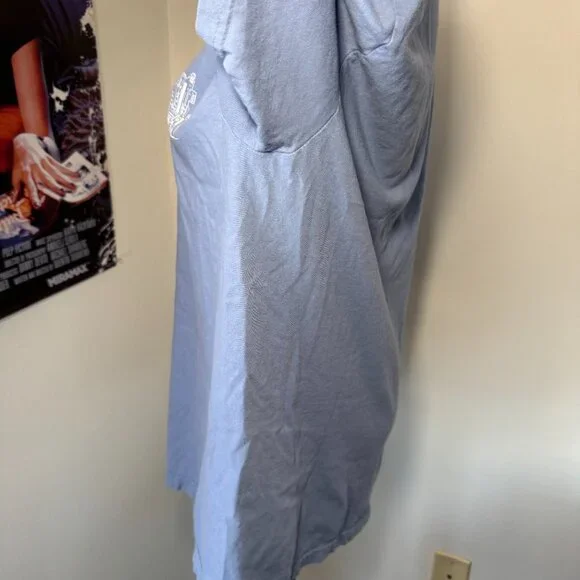 Disney Disneyland California Adventure Light Blue and White Graphic Tee Shirt - Picture 11 of 13